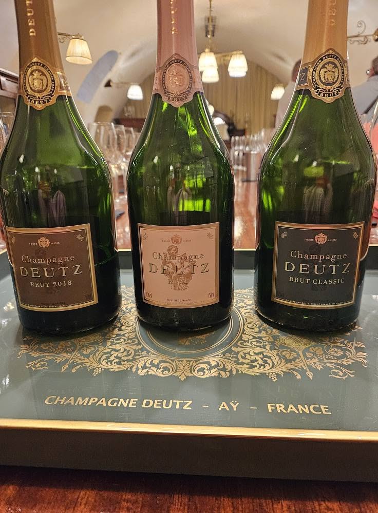 Champagne Deutz bottle
